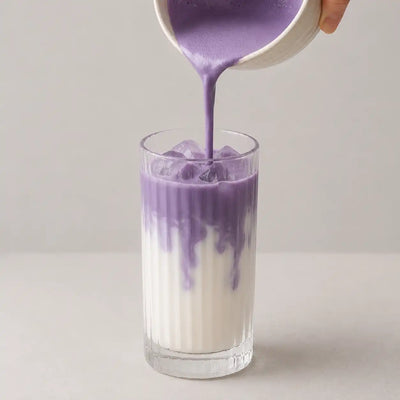 Vierte el ube lentamente